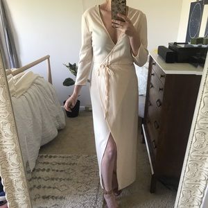 American apparel wrap dress